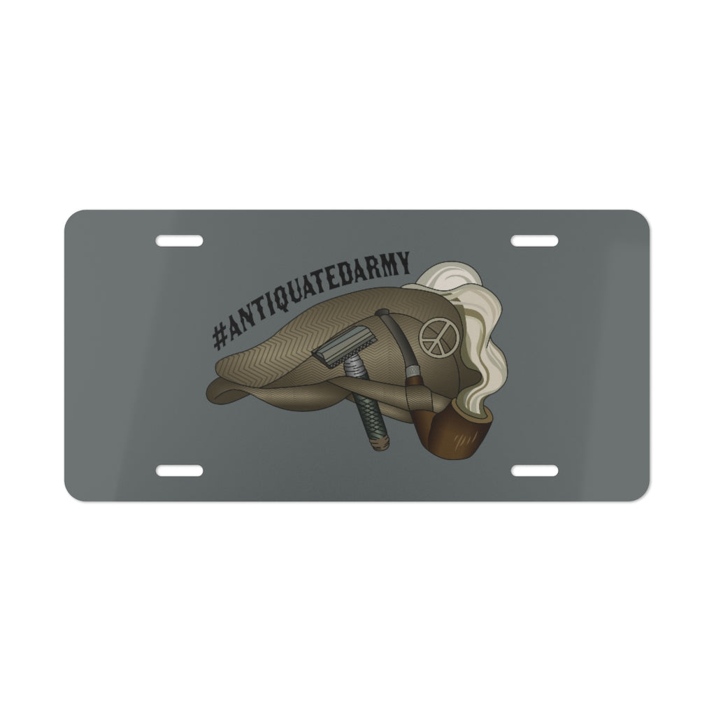 Antiquated Army Vanity Plate