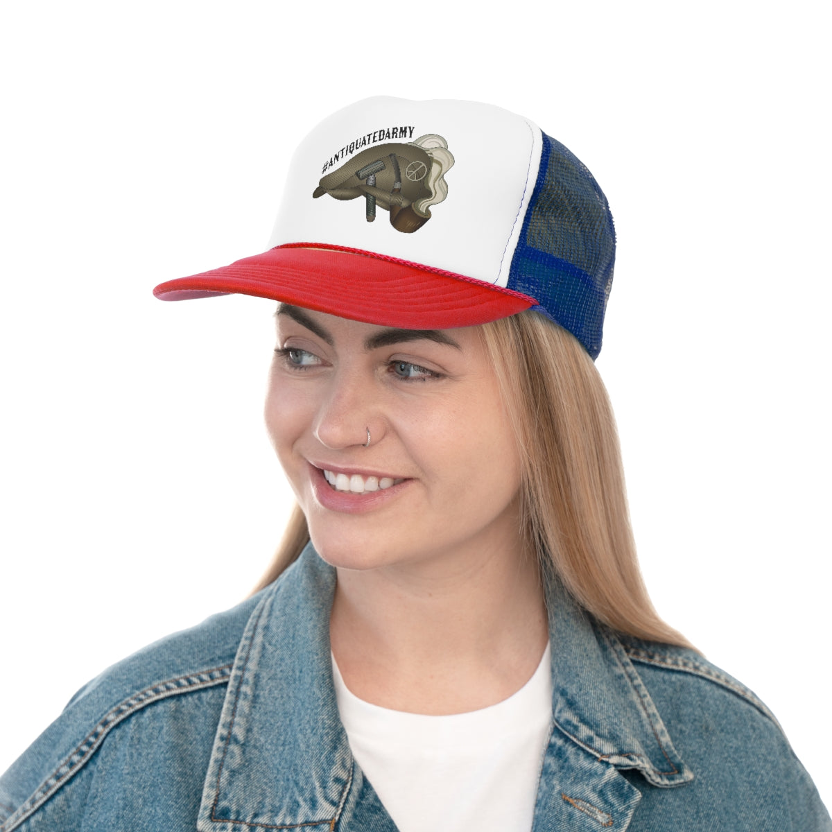 Antiquated Army Trucker Caps