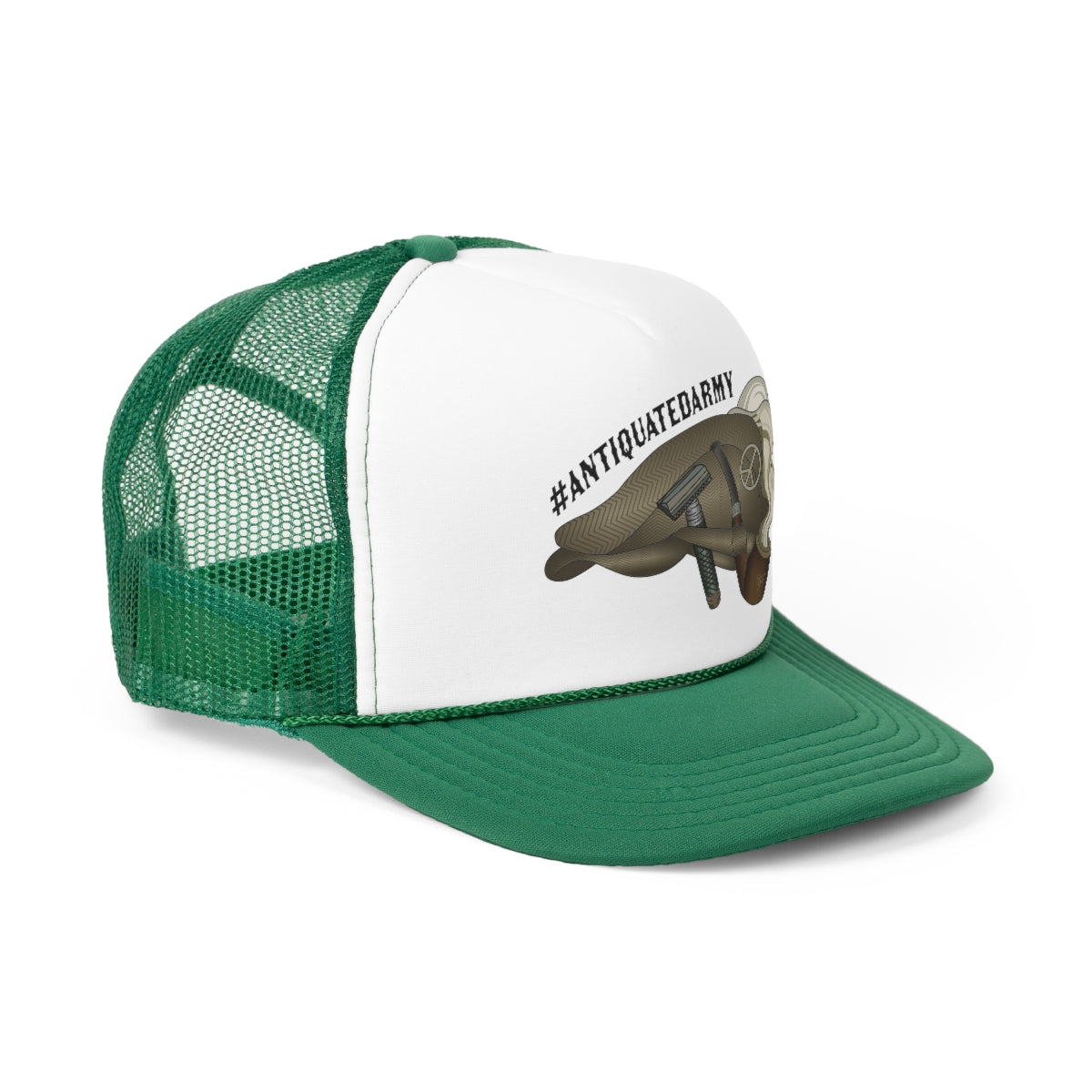 Antiquated Army Trucker Caps