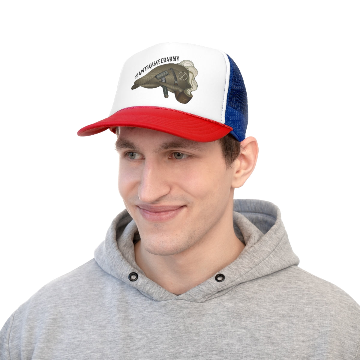 Antiquated Army Trucker Caps