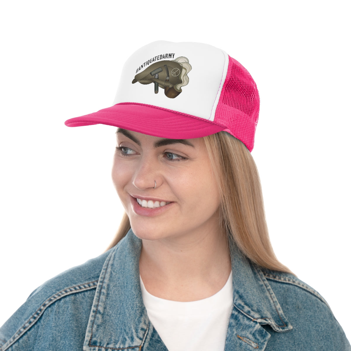 Antiquated Army Trucker Caps