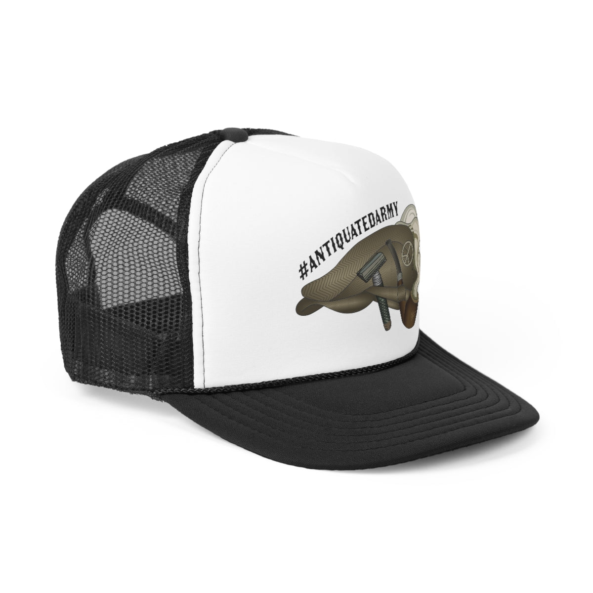 Antiquated Army Trucker Caps