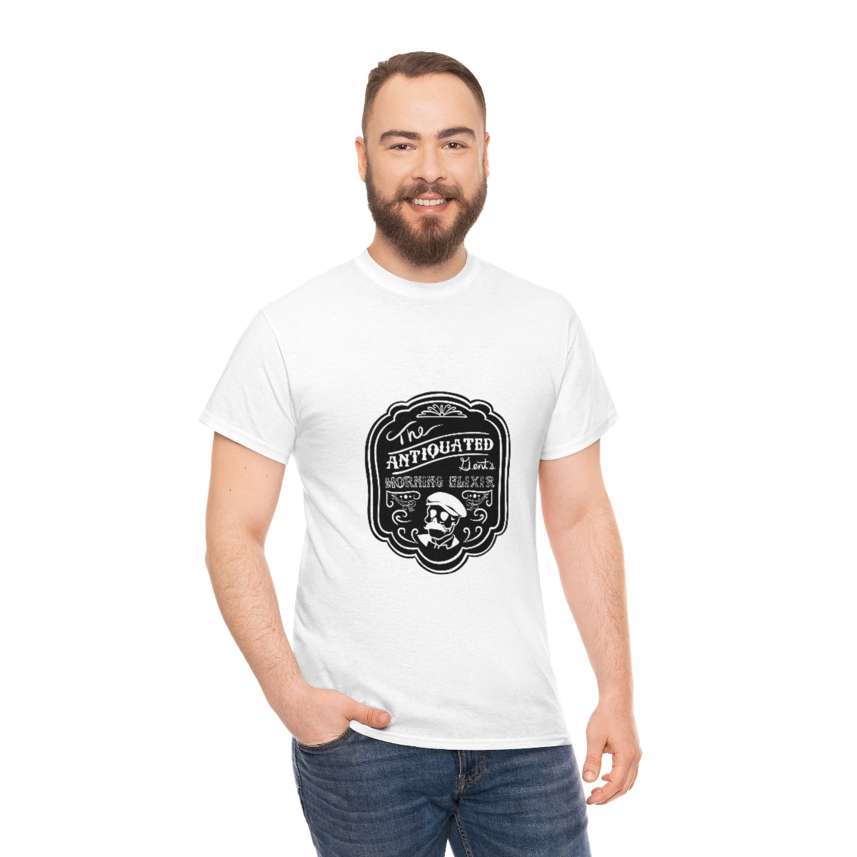 The Antiquated Gent's Morning Elixir T-shirt