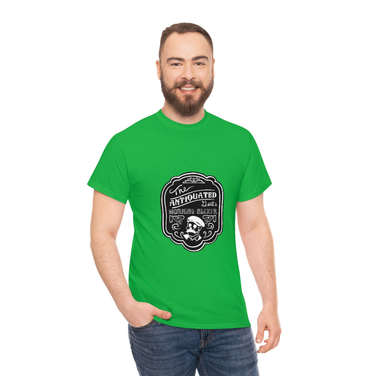 The Antiquated Gent's Morning Elixir T-shirt