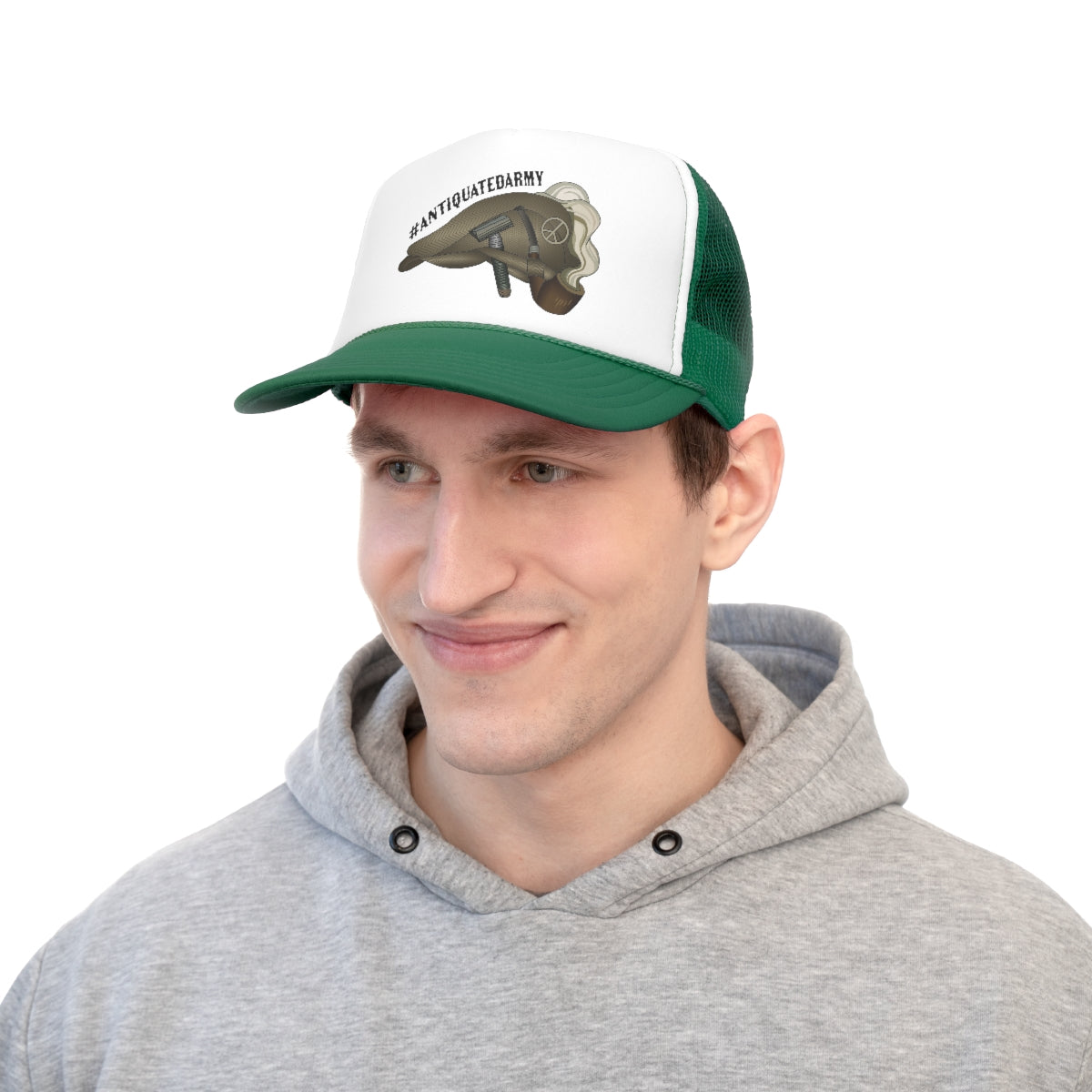 Antiquated Army Trucker Caps