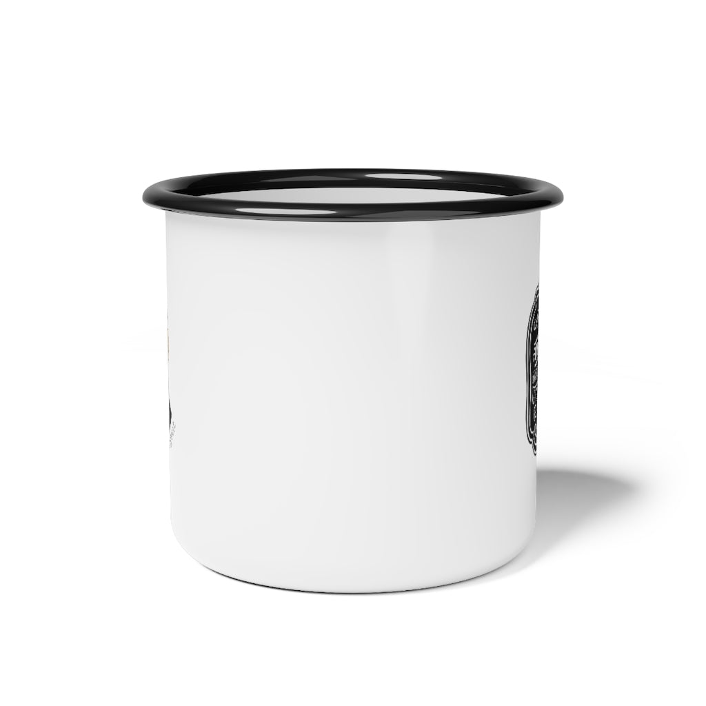 The Antiquated Gent's Morning Elixir Enamel Mug